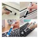 Kit 2 Escova Com Pá Limpeza Multiuso Canto Janela Teclado