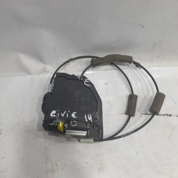 Fechadura Traseira Esquerda Honda Civic 2013 A 2016  Ab761