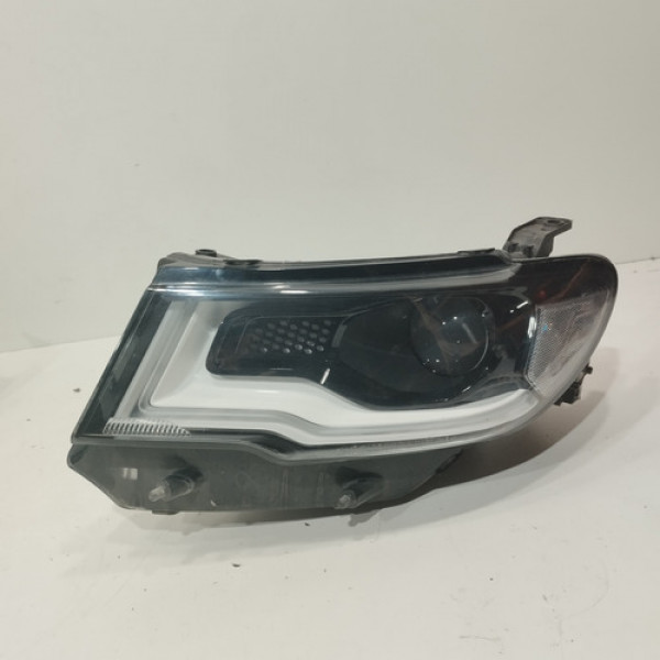Farol Led Xenom Esquerdo Jeep Compass  2017 2021 O259