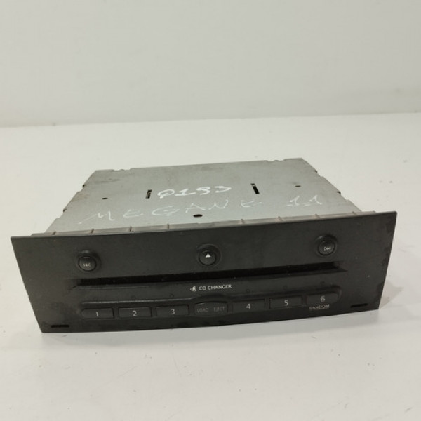 Rádio Som Cd Player Changer  Renault Megane 2007 2011 Q422