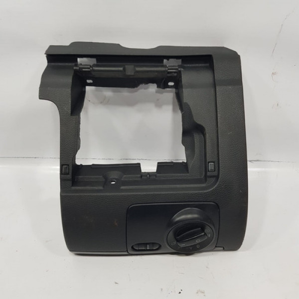 Moldura Com Botão Farol Volkswagen Jetta 2007 A 2010 Uv498 