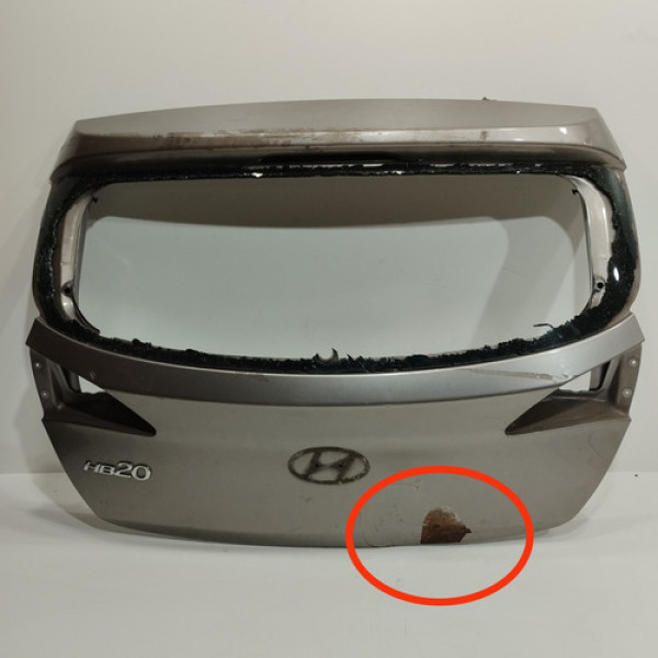 Tampa Traseira Hb20 2013 14 15 16 17 18 2019 De158 