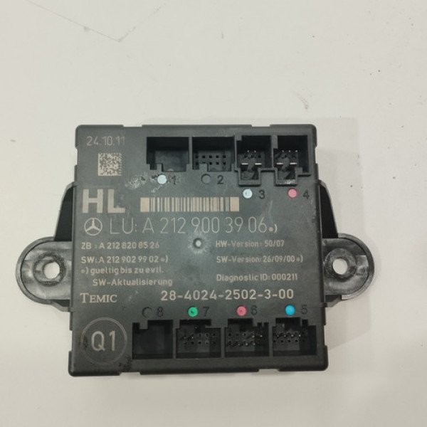 Módulo Vídro Traseiro Esquerdo Mercedes C180 12 2014 Lm1616