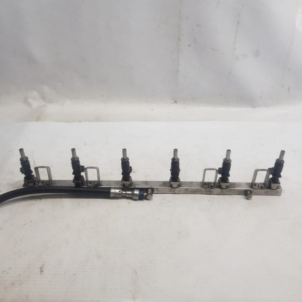 Flauta Com Bicos Injetores  Bmw X3 3.0 6cc 2008 T65