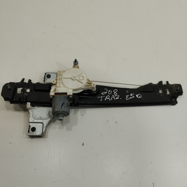 Máquina Vidro Traseiro Esquerdo Peugeot 1.6 208 2016 18 C468