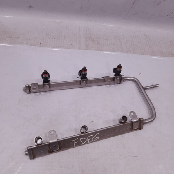 Flauta Com 3 Bicos Injetores Edge 3.5 V6  2012 A 2015 T44