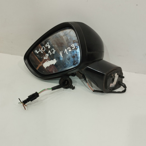 Retrovisor Esquerdo Peugeot 408 2012 2014 Y123
