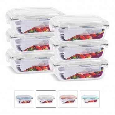 Conjunto 6 Potes Vid...