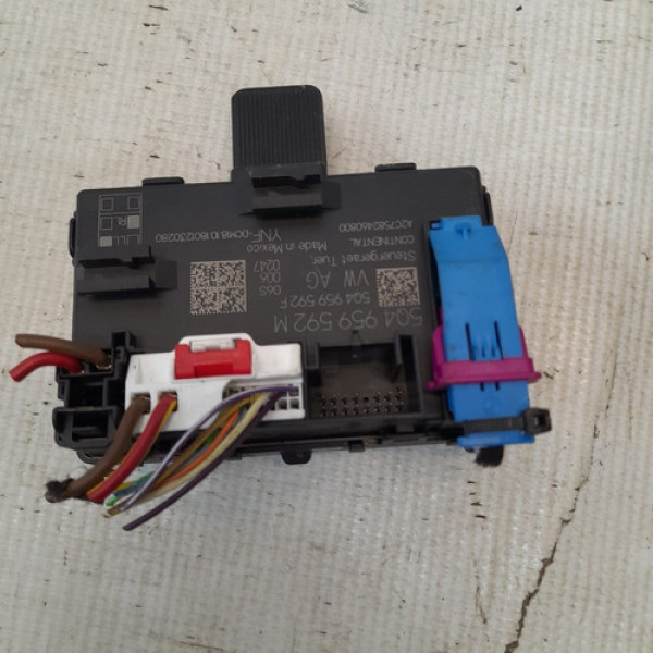 Módulo Vidro Porta D.e Volkswagen Jetta 2.0 2012 2017 Lm 898