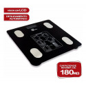 Balança Bioimpedância Digital Corporal Aplicativo Bluetooth Cor Preto