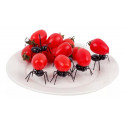 Kit 24 Formiga Decorativas Enfeite Decoração Espeto Petisco