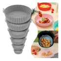 Kit 6 Forma Silicone Pra Fritadeira Air Fry Micro-ondas