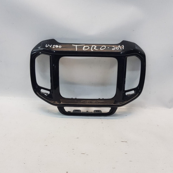 Moldura Painel Multimídia Fiat Toro 2018 19 20 Uv190
