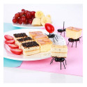 Kit 24 Formiga Decorativas Enfeite Decoração Espeto Petisco