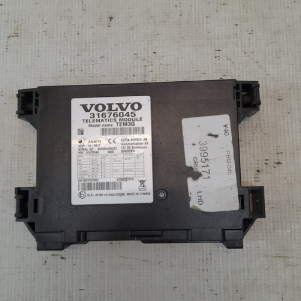 Módulo Sos Volvo V40 T5 2.0 2015 A 2018  Kl140