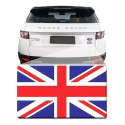 Adesivo Resinado Bandeira Inglaterra Uk Land Rover England
