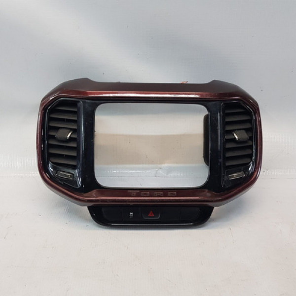 Moldura Multimídia Difusor Fiat Toro 2018 2021 Uv56