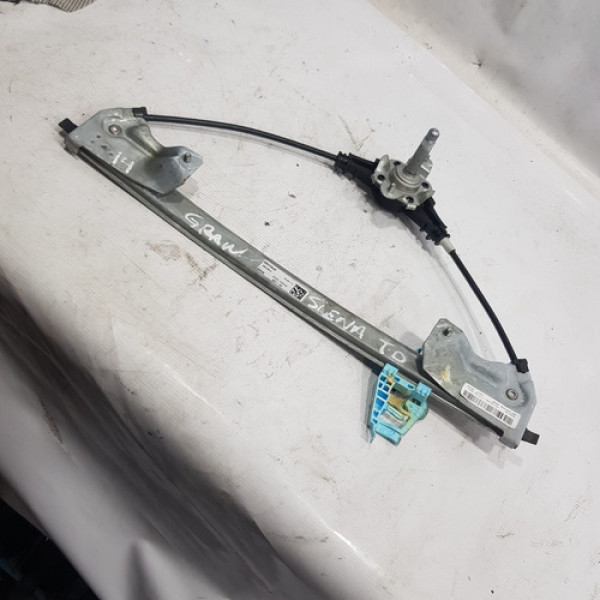 Maquina Vidro Traseira Direira Gran Siena 2012 A 2014  Ab432