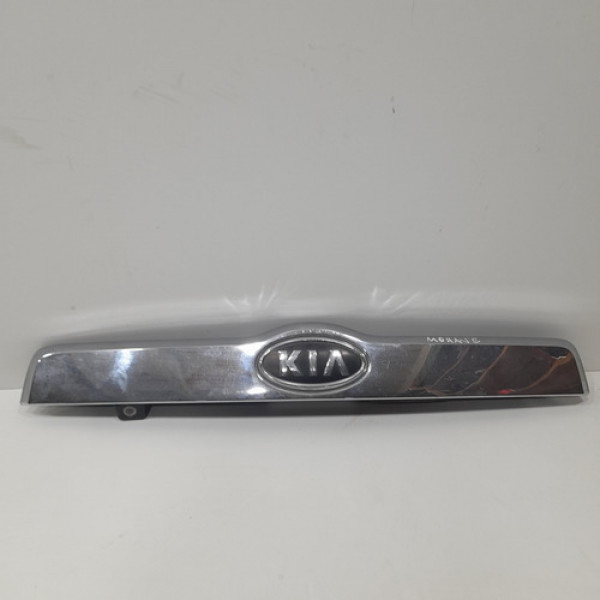 Aplique Tampa Traseira  Câmera Ré Kia Mohave 2008 2012 De66