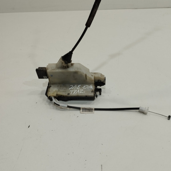 Fechadura Porta Traseiro Esquerdo Peugeot 208 2016 18 Ab1402