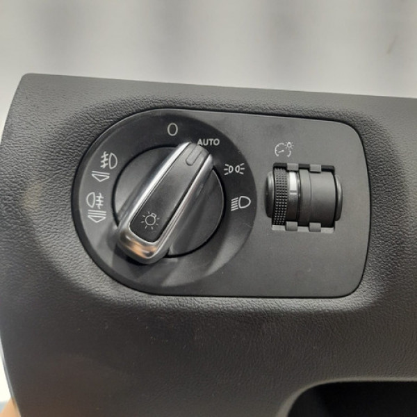 Moldura Volante Comando  Farol Audi A3 208 2012 Uv221