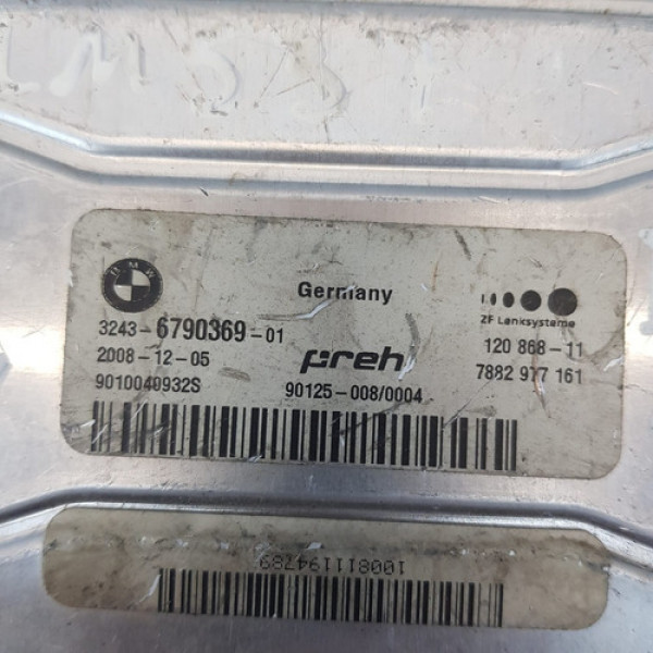 Modulo Controle Direção Bmw X5 X6 05 A 12 3243678858  Lm537