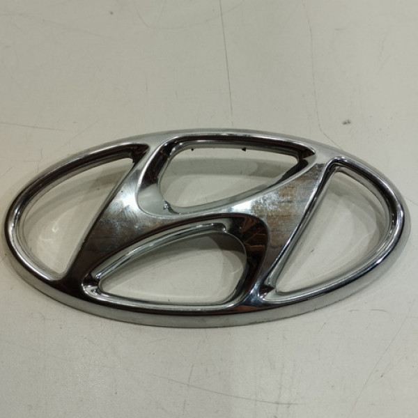 Emblema Tampa Traseira Hyundai Hb20 2013 2019 Ab1307