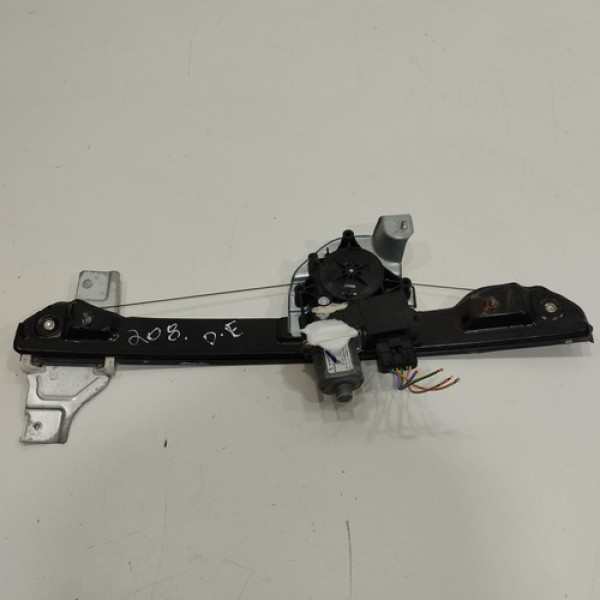 Máquina Vidro Dianteiro Esquerdo Peugeot 208 2016 2018 C466