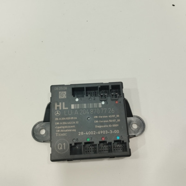 Módulo Trava Porta Traseira Esquerda C200 2008 2010 Lm1544