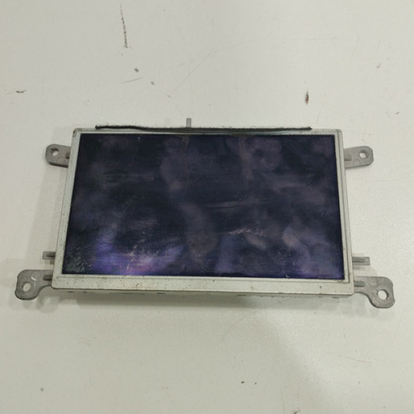 Tela Visor Rádio Audi A4 2010 2012 Q447 Detalhe Tela